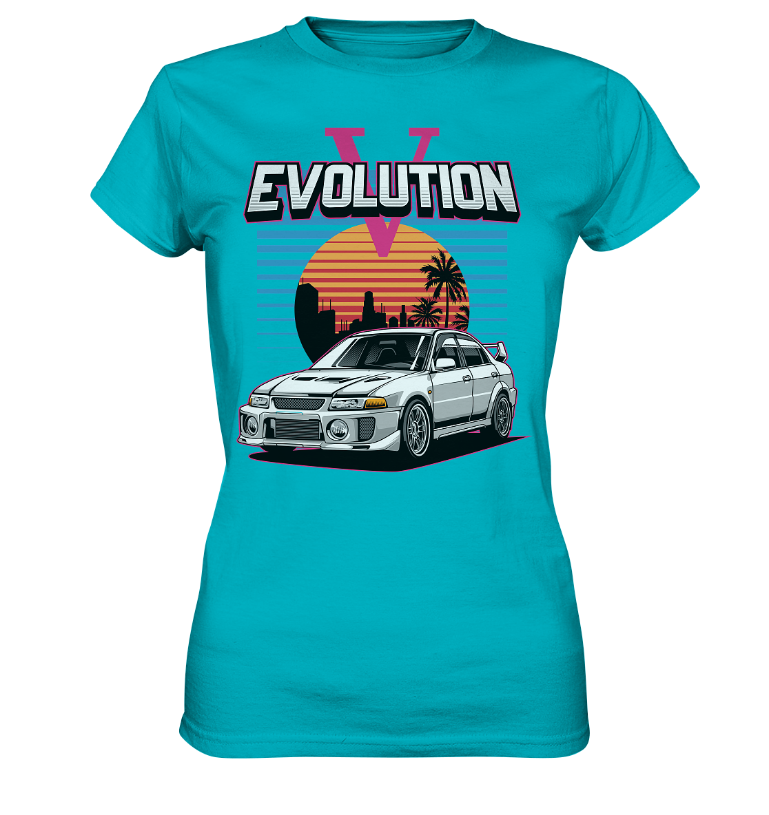 Retro Evo V - Ladies Premium Shirt