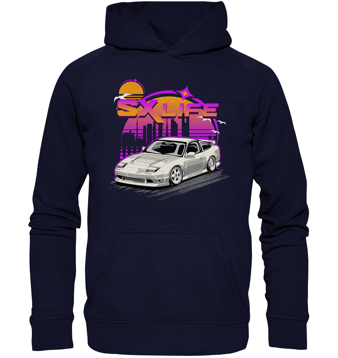 200SX S13 180SX - Basic Unisex Hoodie - MotoMerch.de