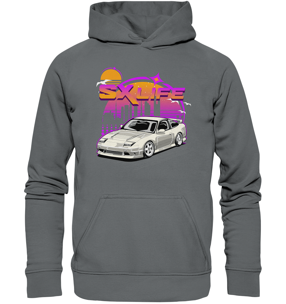 200SX S13 180SX - Basic Unisex Hoodie - MotoMerch.de