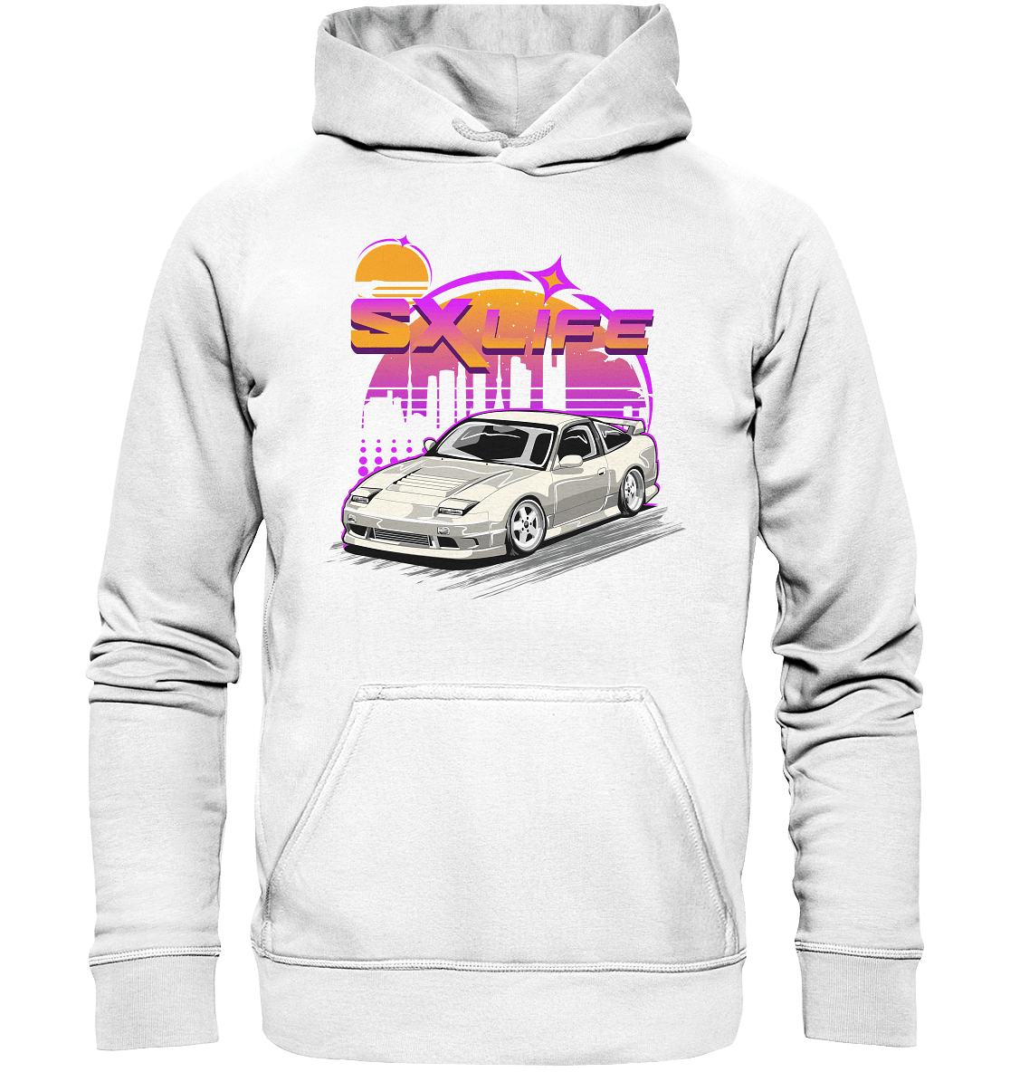 200SX S13 180SX - Basic Unisex Hoodie - MotoMerch.de