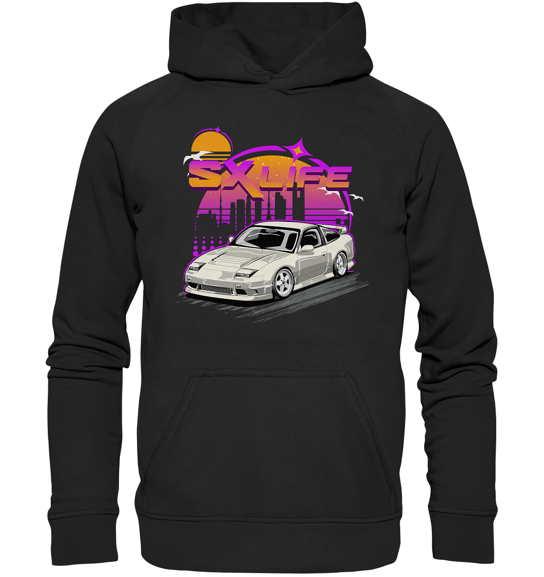 200SX S13 180SX - Basic Unisex Hoodie - MotoMerch.de