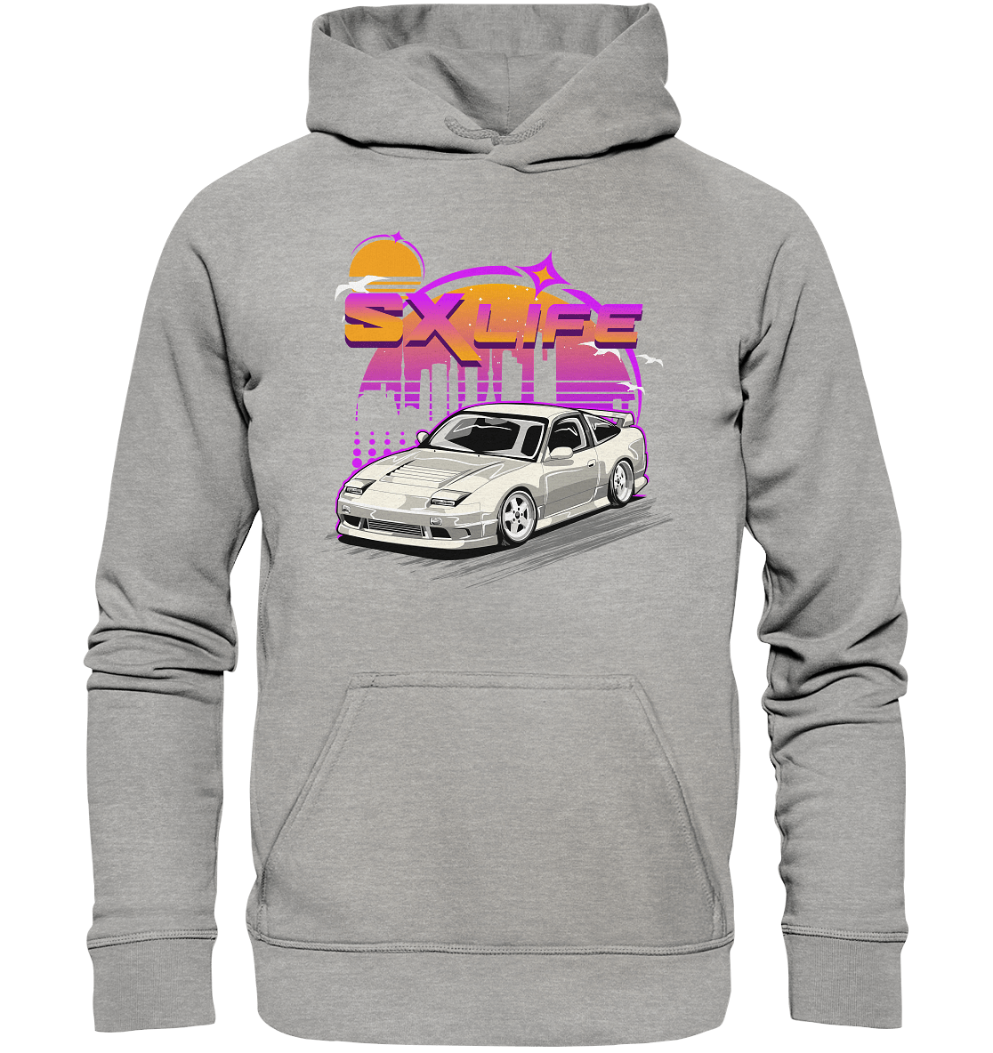 200SX S13 180SX - Basic Unisex Hoodie - MotoMerch.de