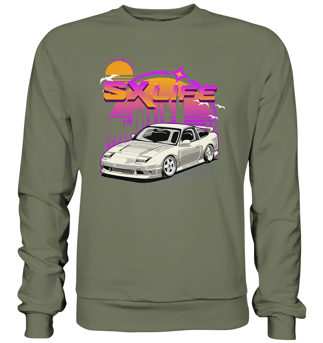 200SX S13 180SX - Premium Sweatshirt - MotoMerch.de