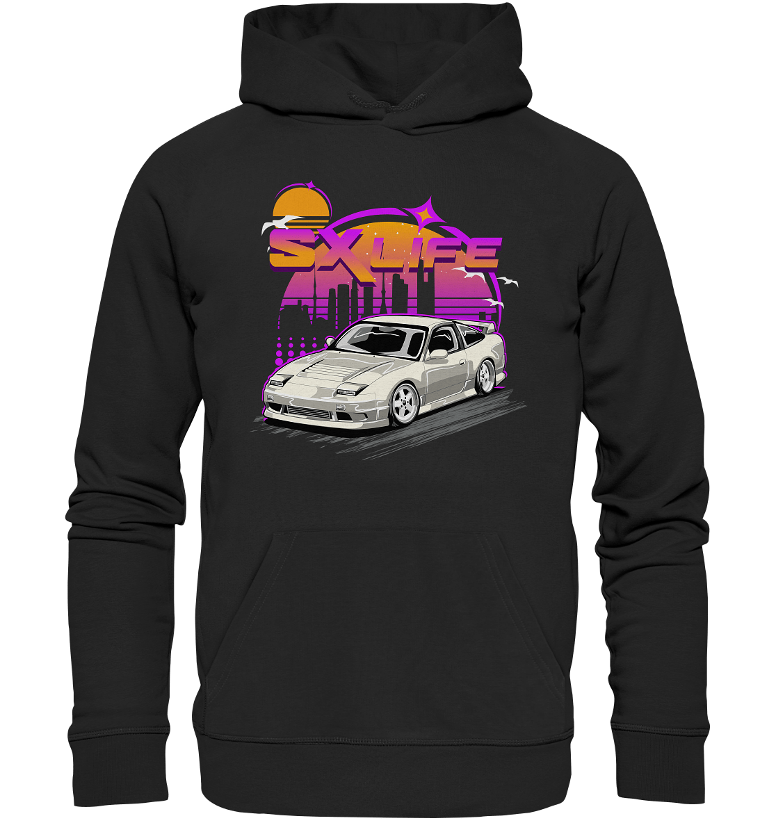 200SX S13 180SX - Premium Unisex Hoodie - MotoMerch.de