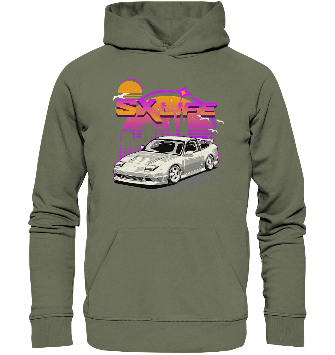 200SX S13 180SX - Premium Unisex Hoodie - MotoMerch.de