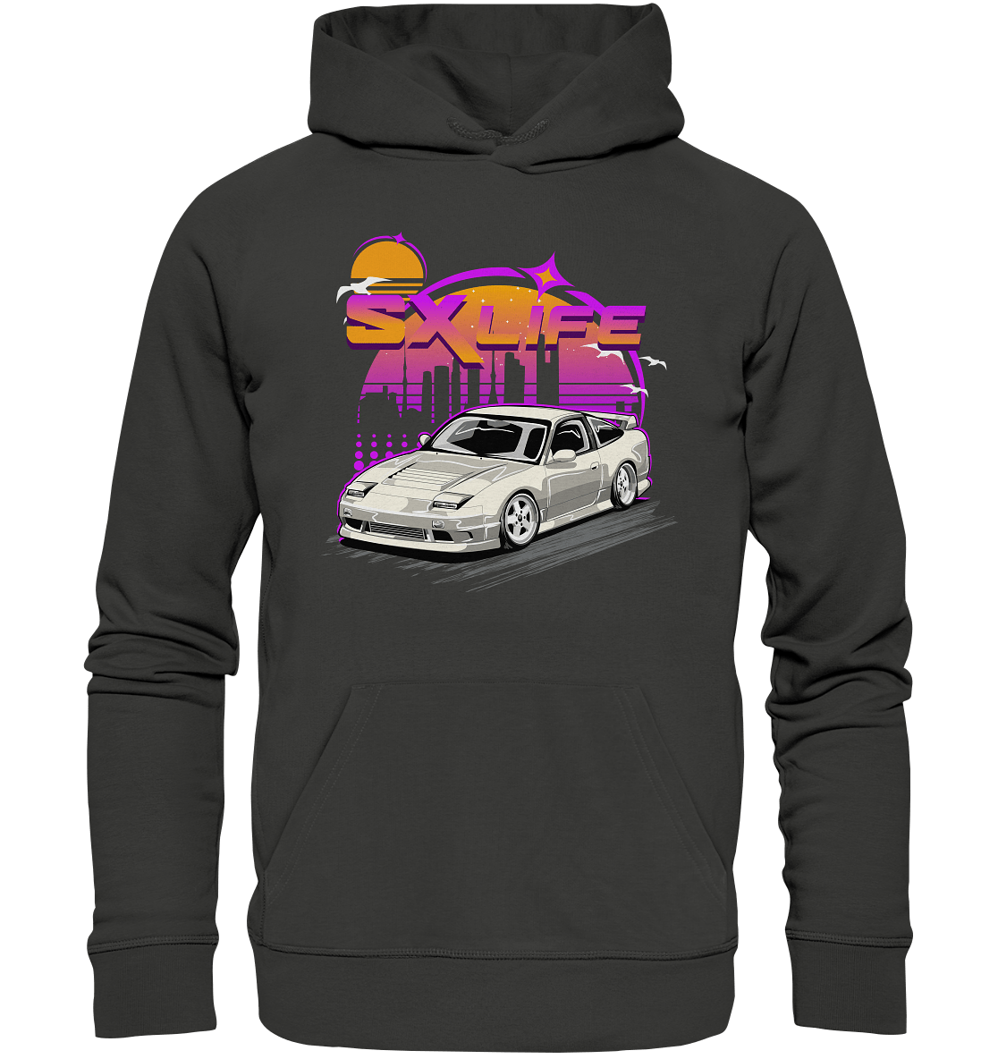 200SX S13 180SX - Premium Unisex Hoodie - MotoMerch.de