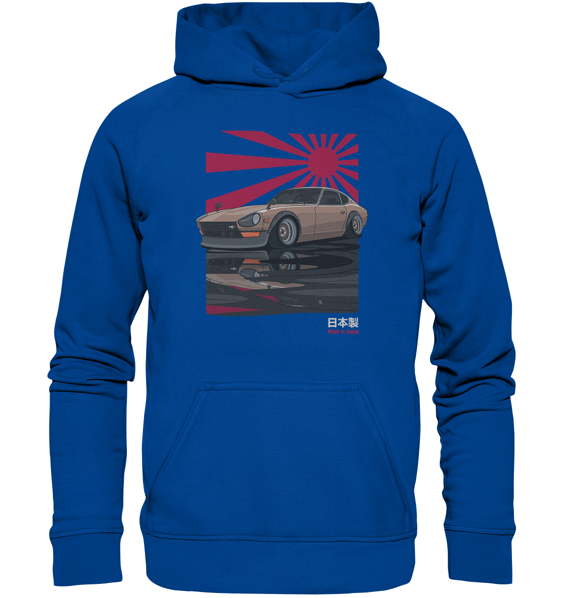 240Z Rising Sun - Basic Unisex Hoodie - MotoMerch.de