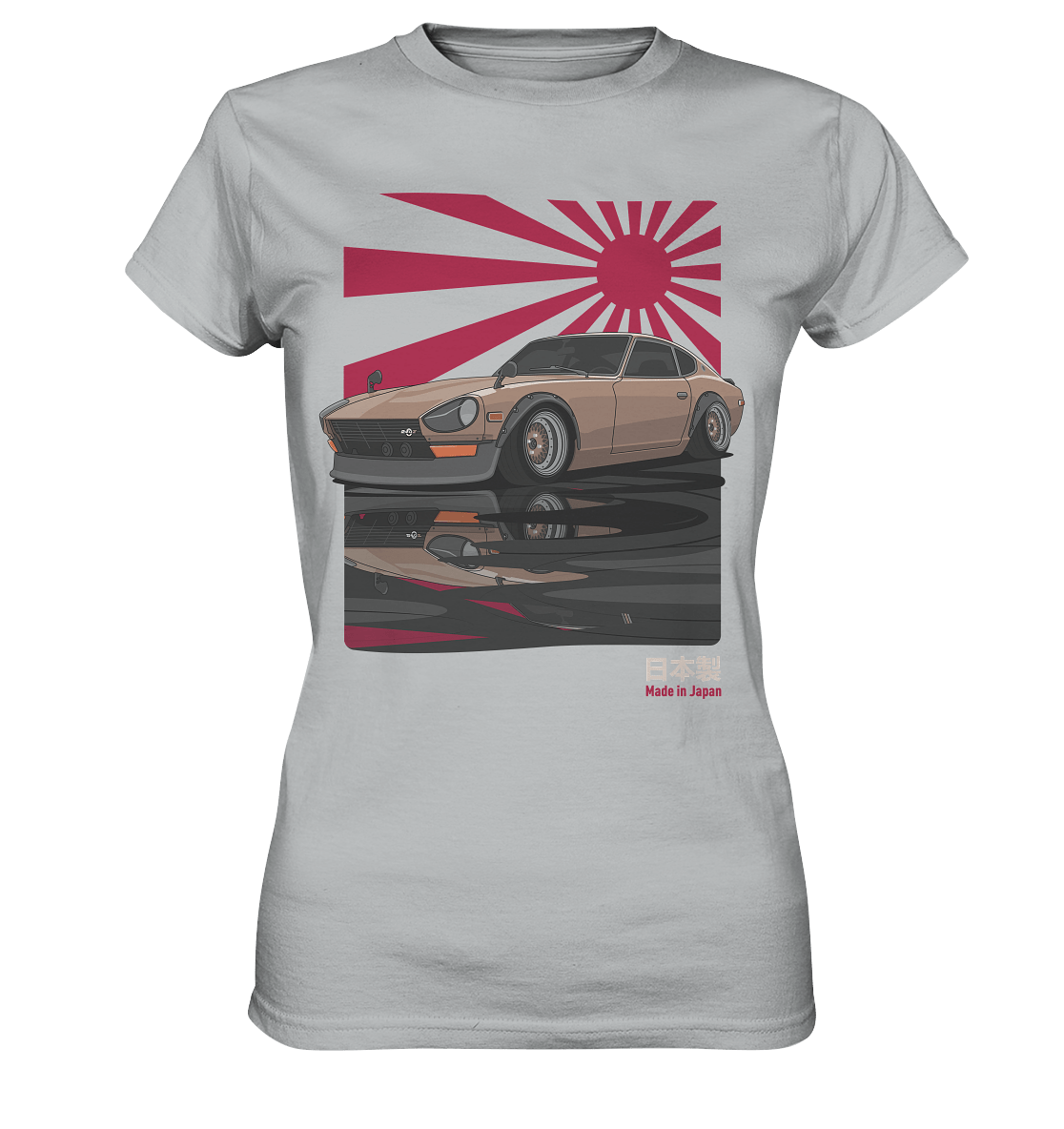240Z Rising Sun - Ladies Premium Shirt - MotoMerch.de