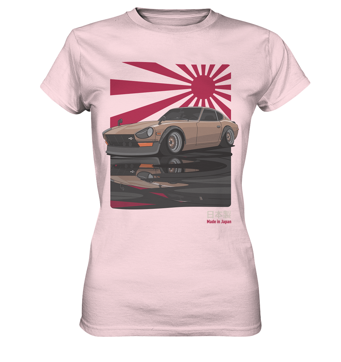 240Z Rising Sun - Ladies Premium Shirt - MotoMerch.de