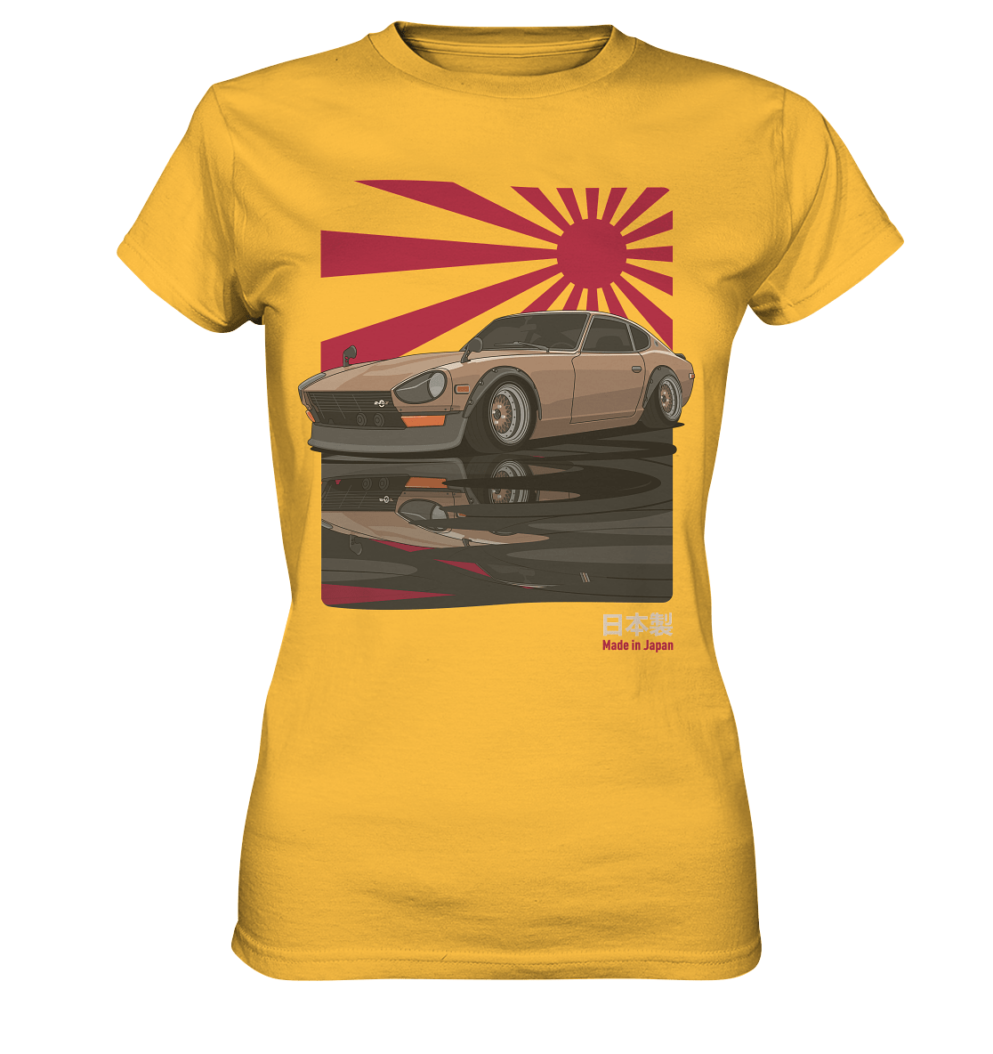 240Z Rising Sun - Ladies Premium Shirt - MotoMerch.de