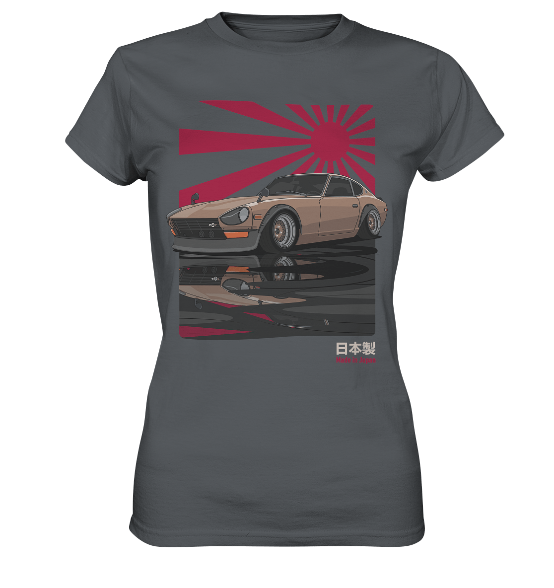 240Z Rising Sun - Ladies Premium Shirt - MotoMerch.de