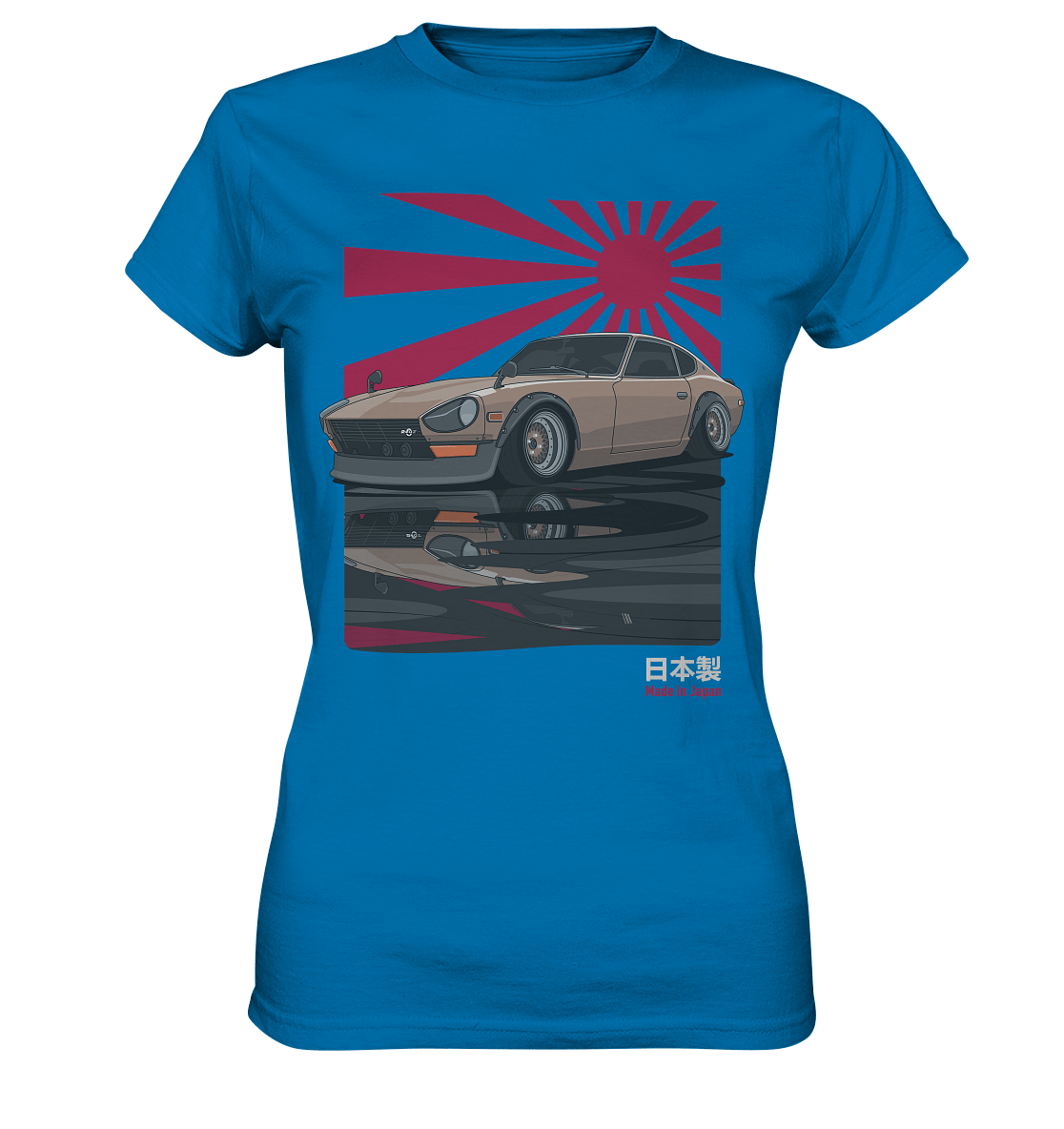 240Z Rising Sun - Ladies Premium Shirt - MotoMerch.de