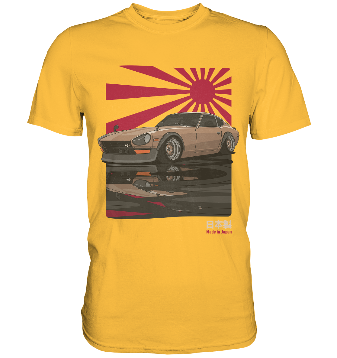 240Z Rising Sun - Premium Shirt - MotoMerch.de