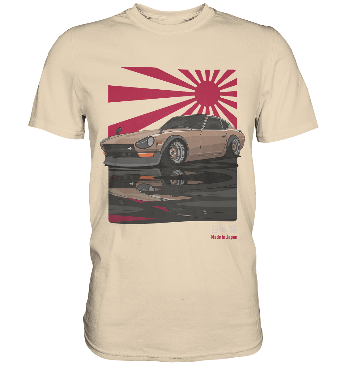 240Z Rising Sun - Premium Shirt - MotoMerch.de