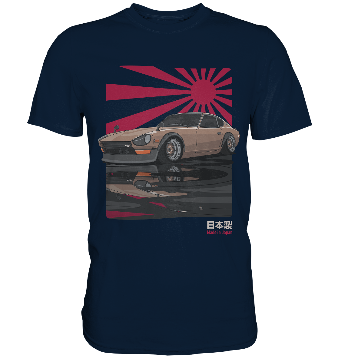 240Z Rising Sun - Premium Shirt - MotoMerch.de