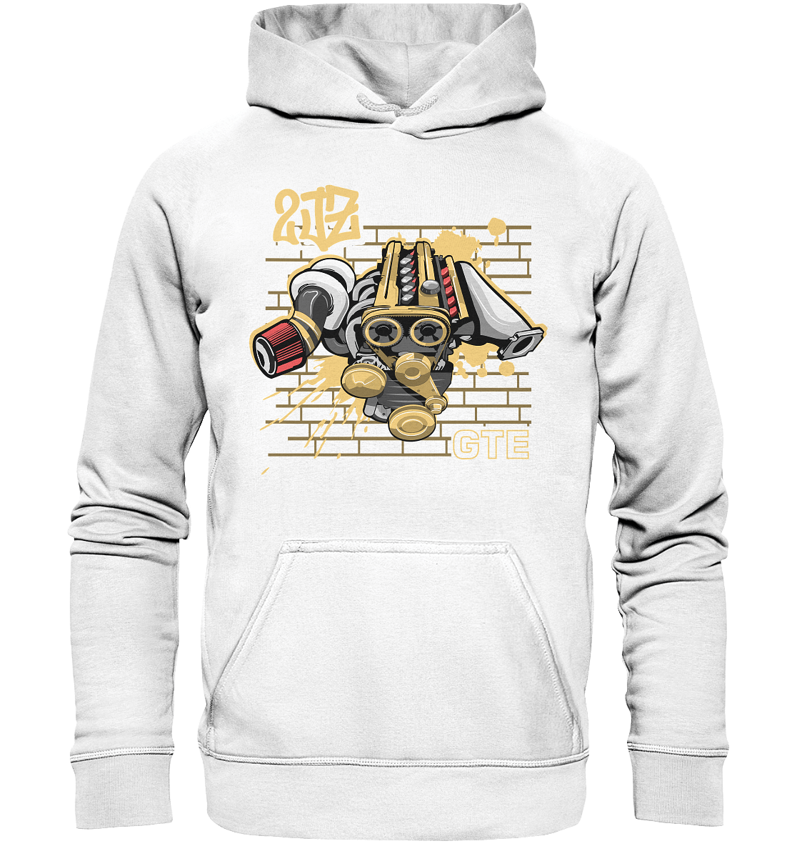 2JZ GTE - Basic Unisex Hoodie - MotoMerch.de
