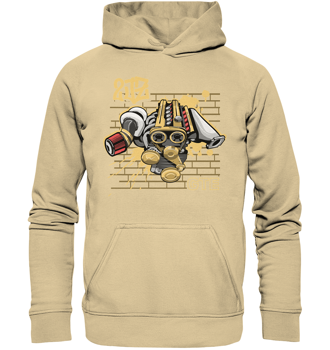 2JZ GTE - Basic Unisex Hoodie - MotoMerch.de