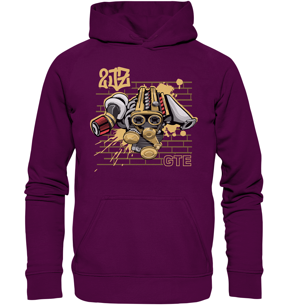 2JZ GTE - Basic Unisex Hoodie - MotoMerch.de
