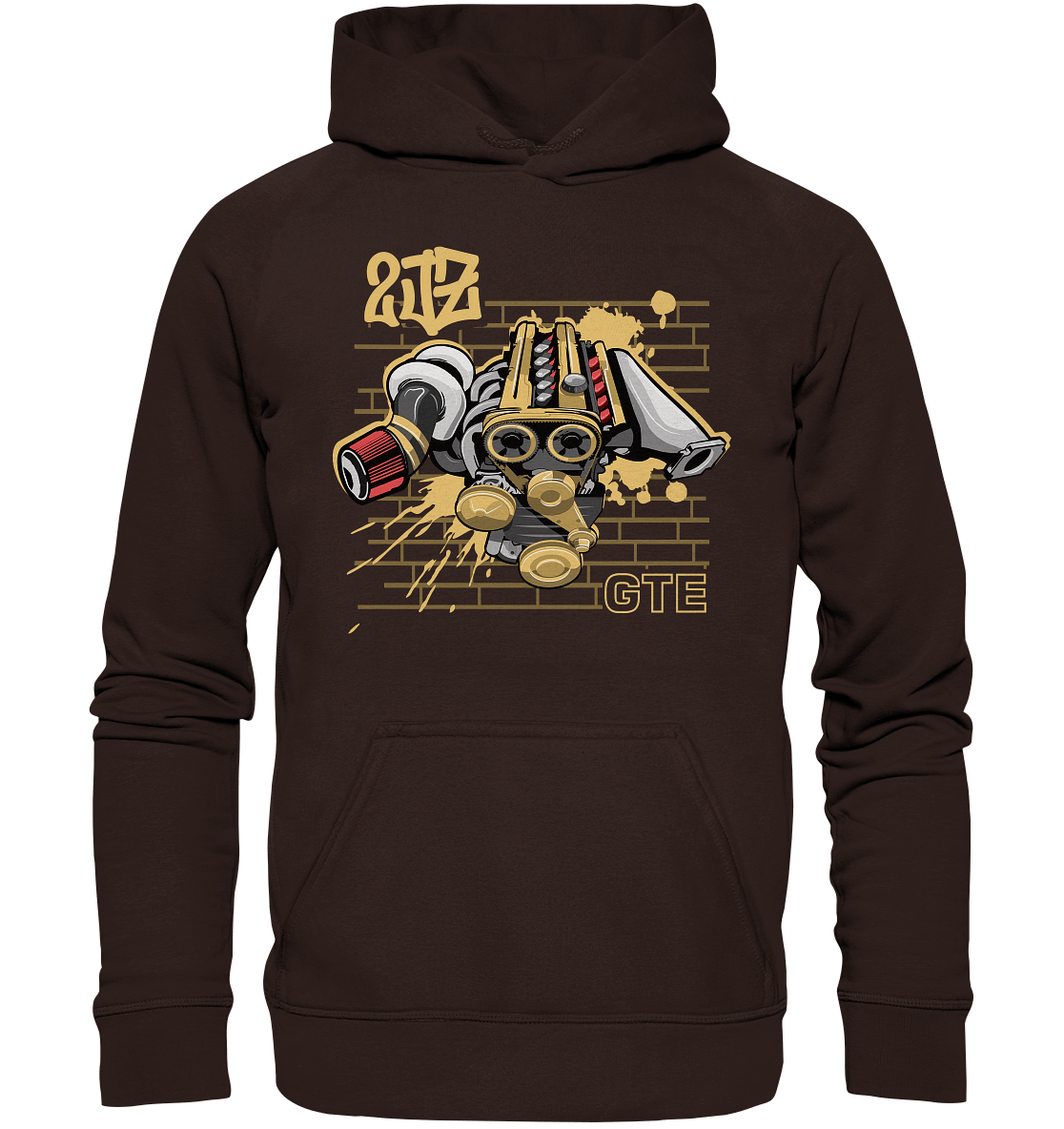 2JZ GTE - Basic Unisex Hoodie - MotoMerch.de