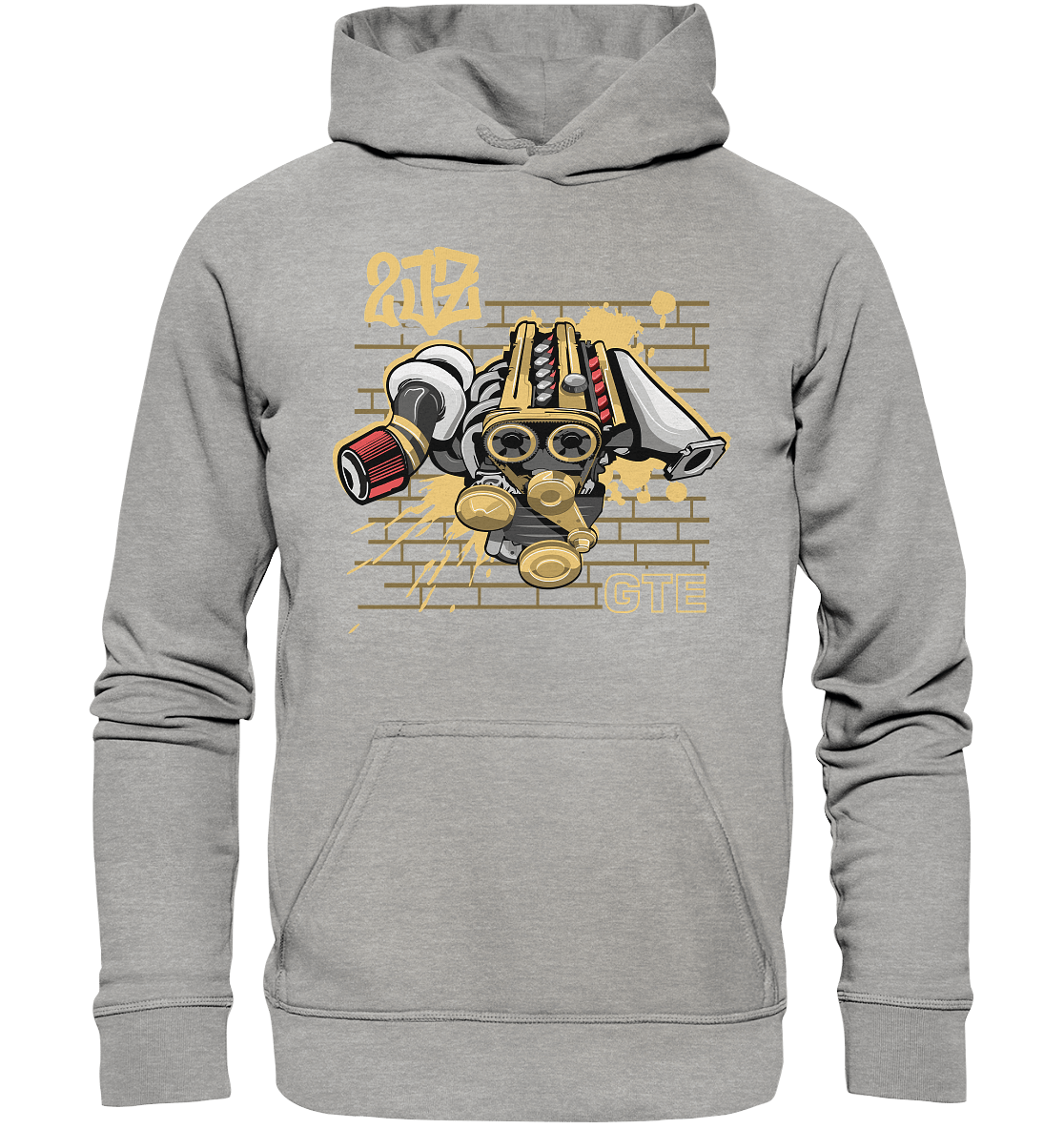 2JZ GTE - Basic Unisex Hoodie - MotoMerch.de