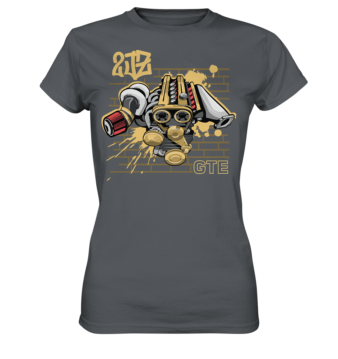 2JZ GTE - Ladies Premium Shirt - MotoMerch.de