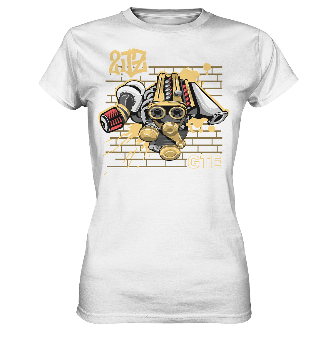 2JZ GTE - Ladies Premium Shirt - MotoMerch.de