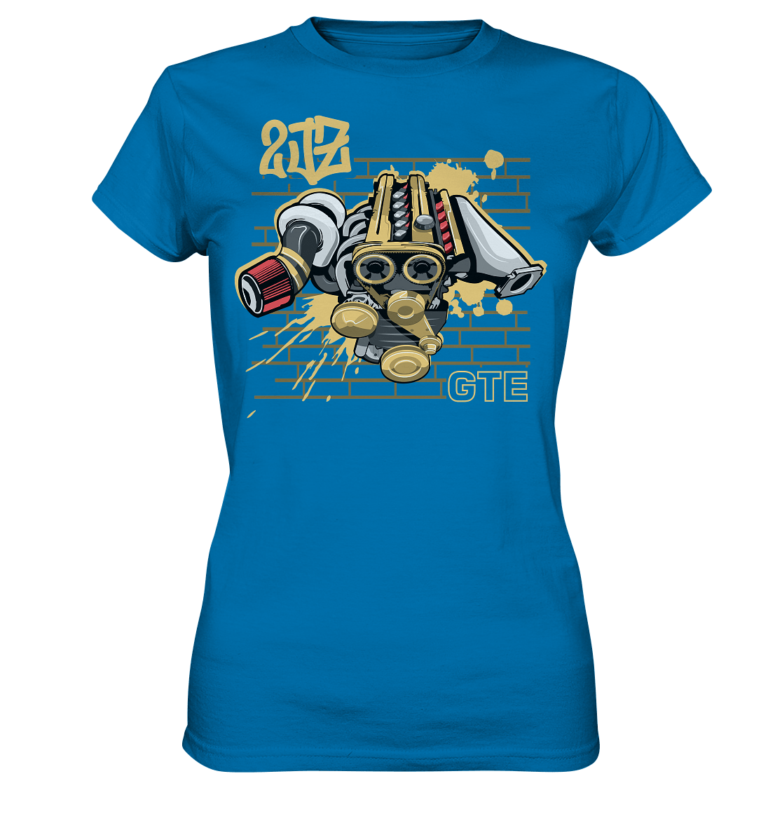 2JZ GTE - Ladies Premium Shirt - MotoMerch.de