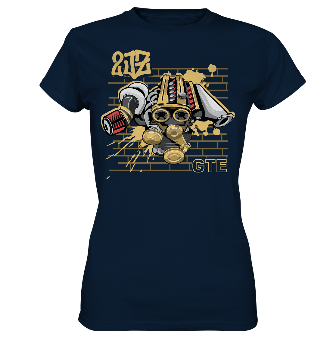 2JZ GTE - Ladies Premium Shirt - MotoMerch.de