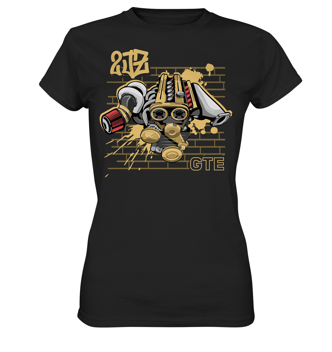2JZ GTE - Ladies Premium Shirt - MotoMerch.de