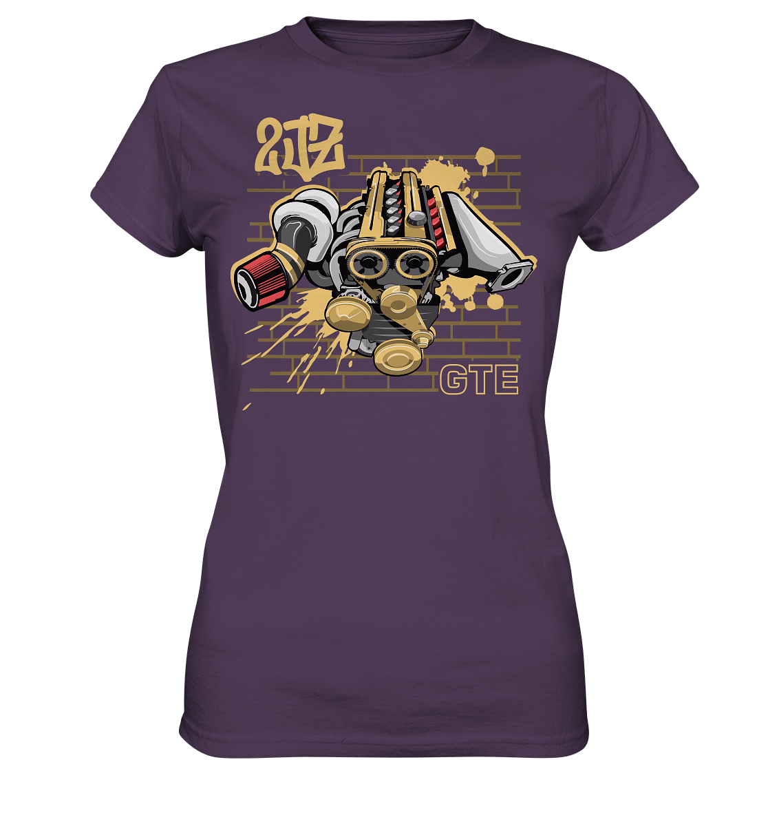 2JZ GTE - Ladies Premium Shirt - MotoMerch.de