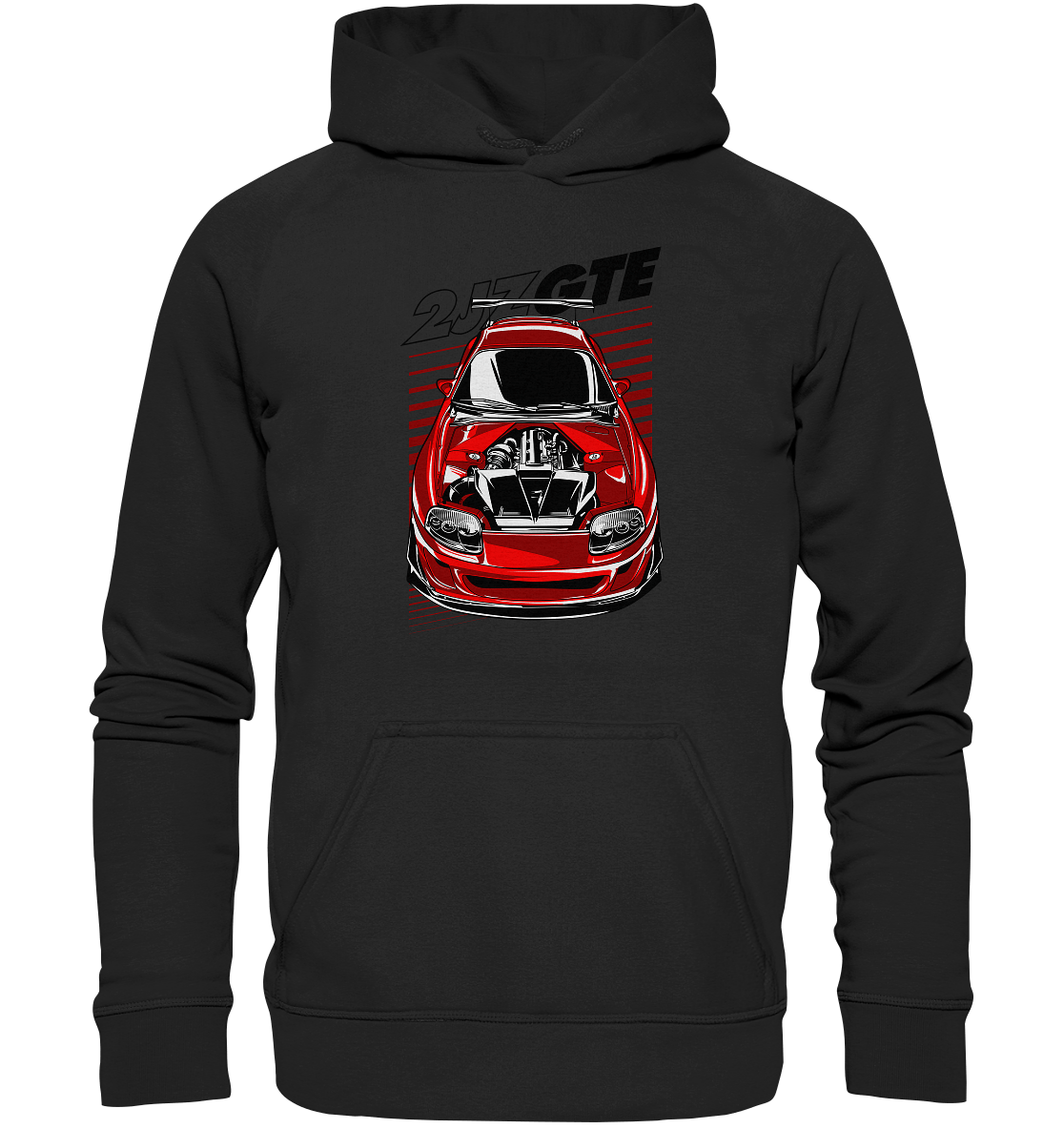 2JZ GTE MK4 - Basic Unisex Hoodie XL - MotoMerch.de