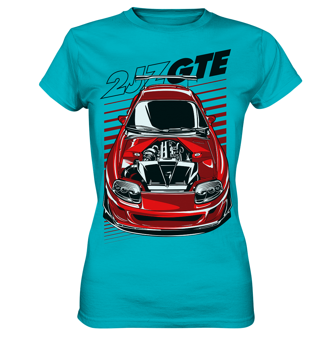 2JZ GTE MK4 - Ladies Premium Shirt - MotoMerch.de