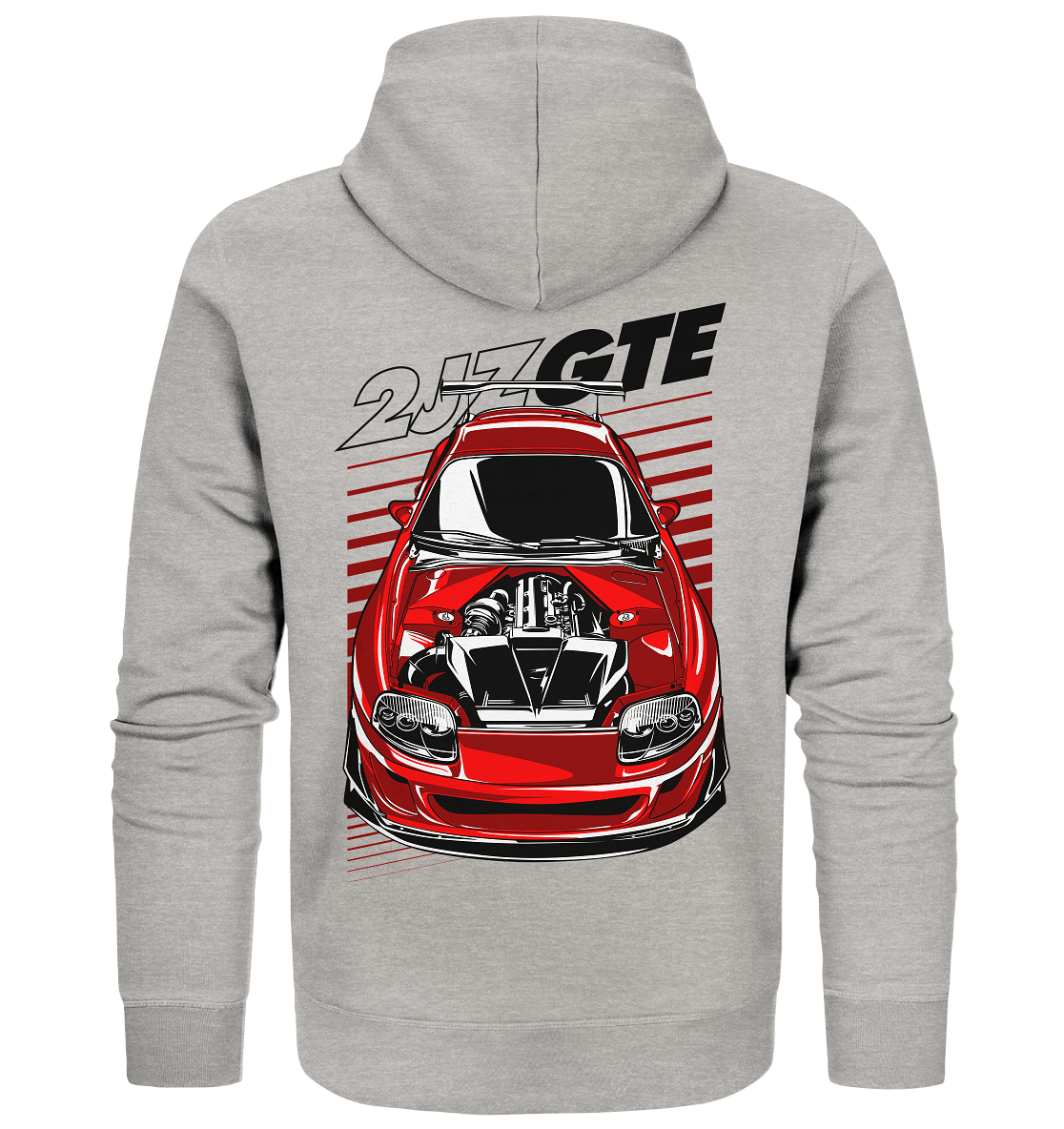 2JZ GTE MK4 - Organic Zipper - MotoMerch.de