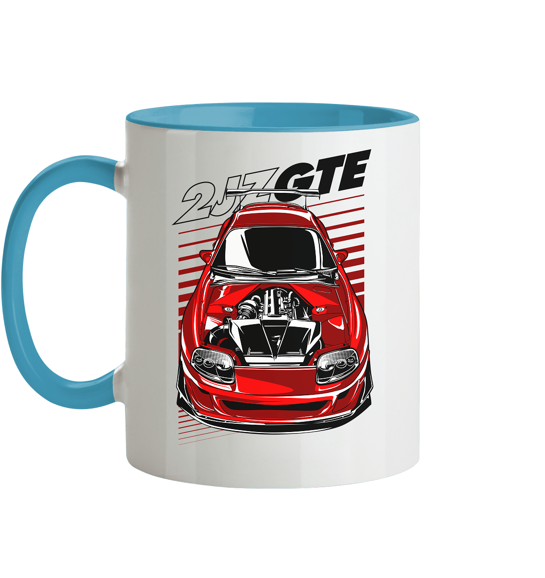 2JZ GTE MK4 - Tasse zweifarbig - MotoMerch.de