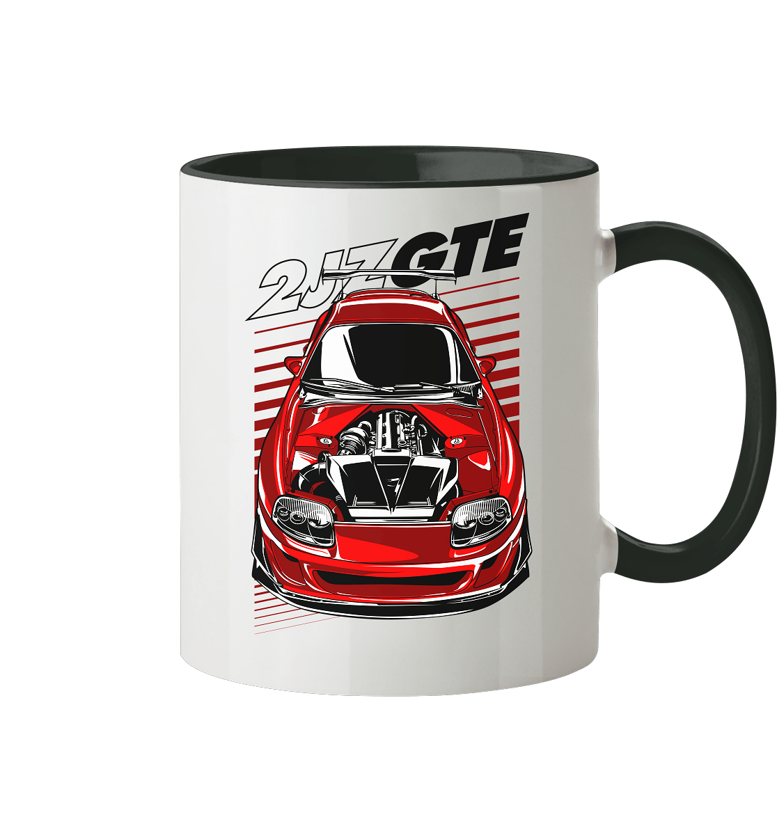 2JZ GTE MK4 - Tasse zweifarbig - MotoMerch.de