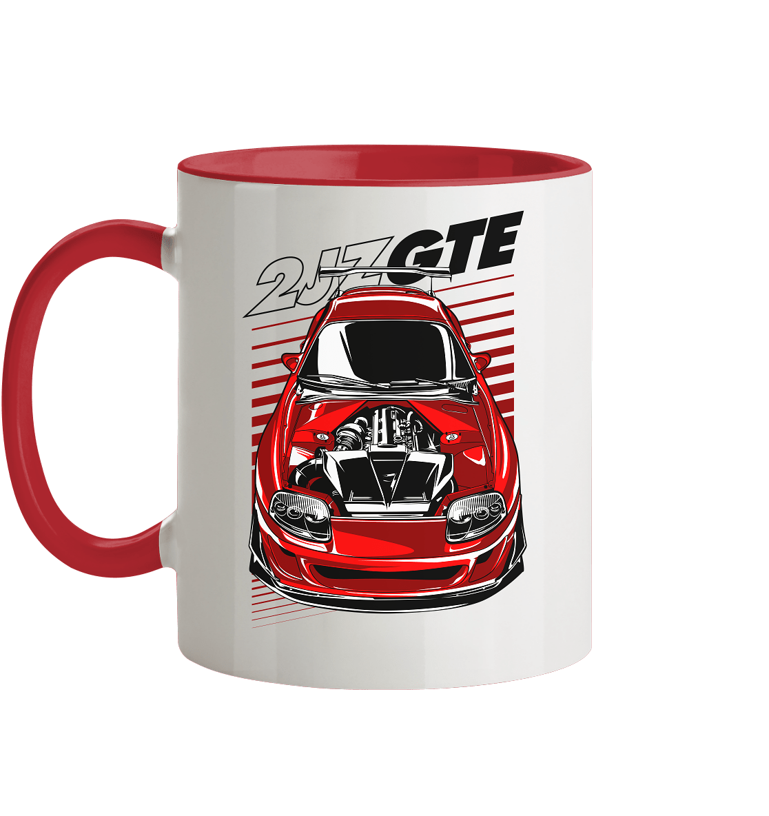 2JZ GTE MK4 - Tasse zweifarbig - MotoMerch.de