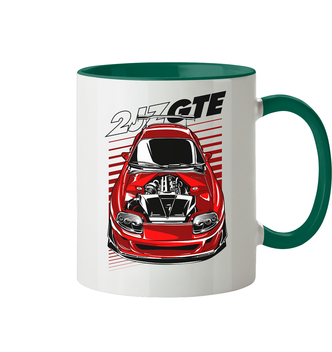 2JZ GTE MK4 - Tasse zweifarbig - MotoMerch.de