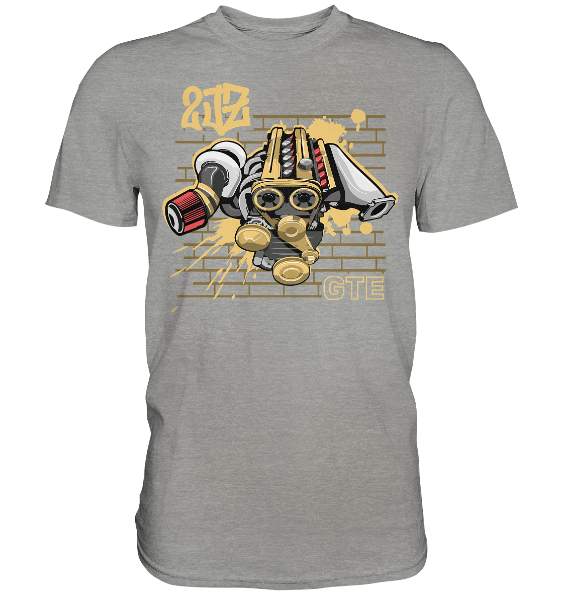 2JZ GTE - Premium Shirt - MotoMerch.de
