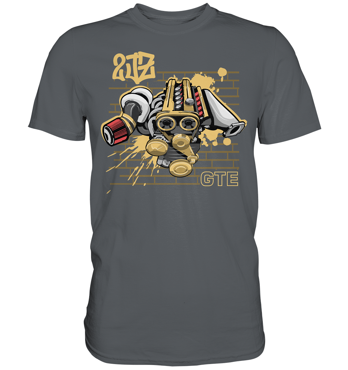 2JZ GTE - Premium Shirt - MotoMerch.de