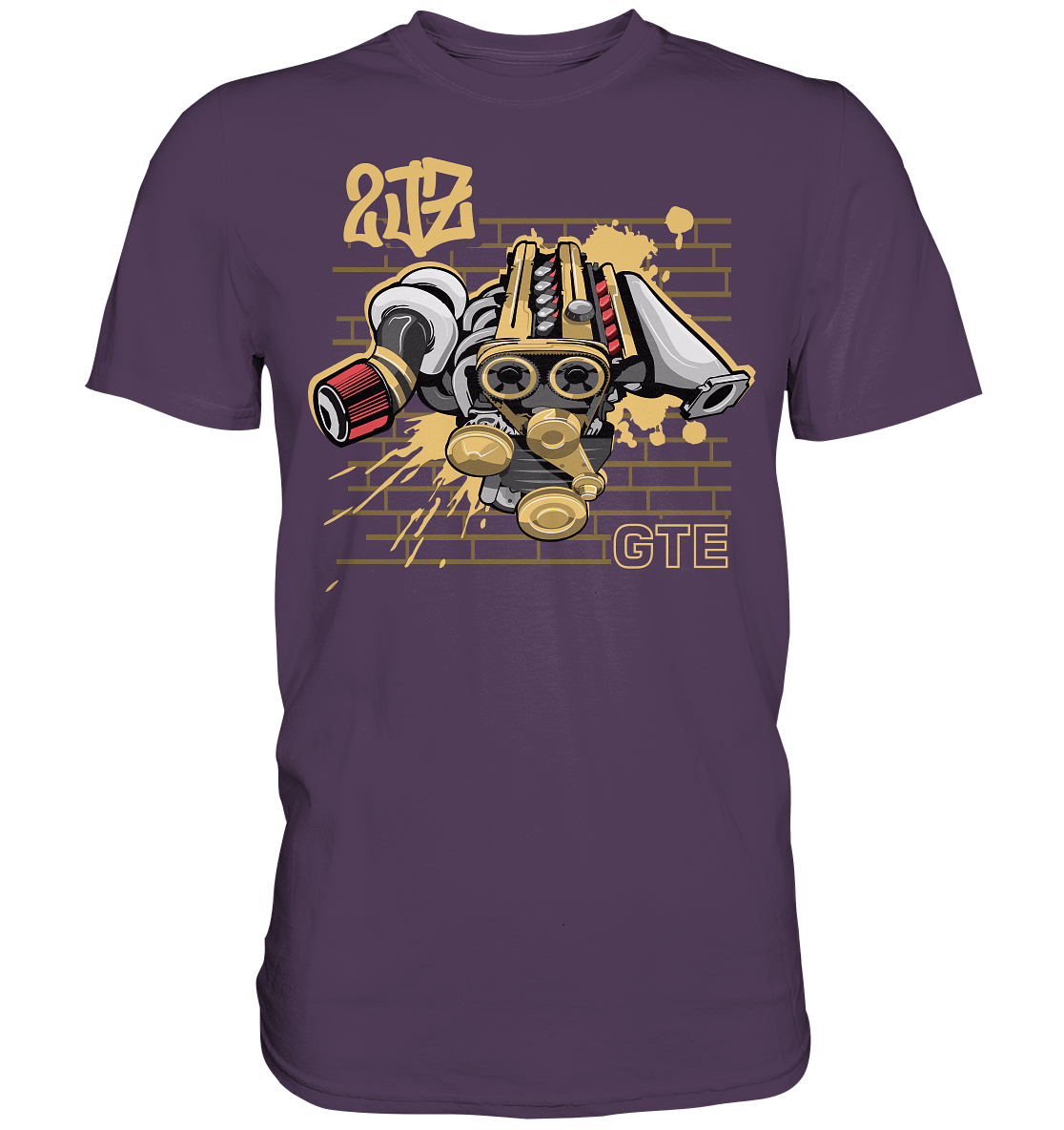 2JZ GTE - Premium Shirt - MotoMerch.de