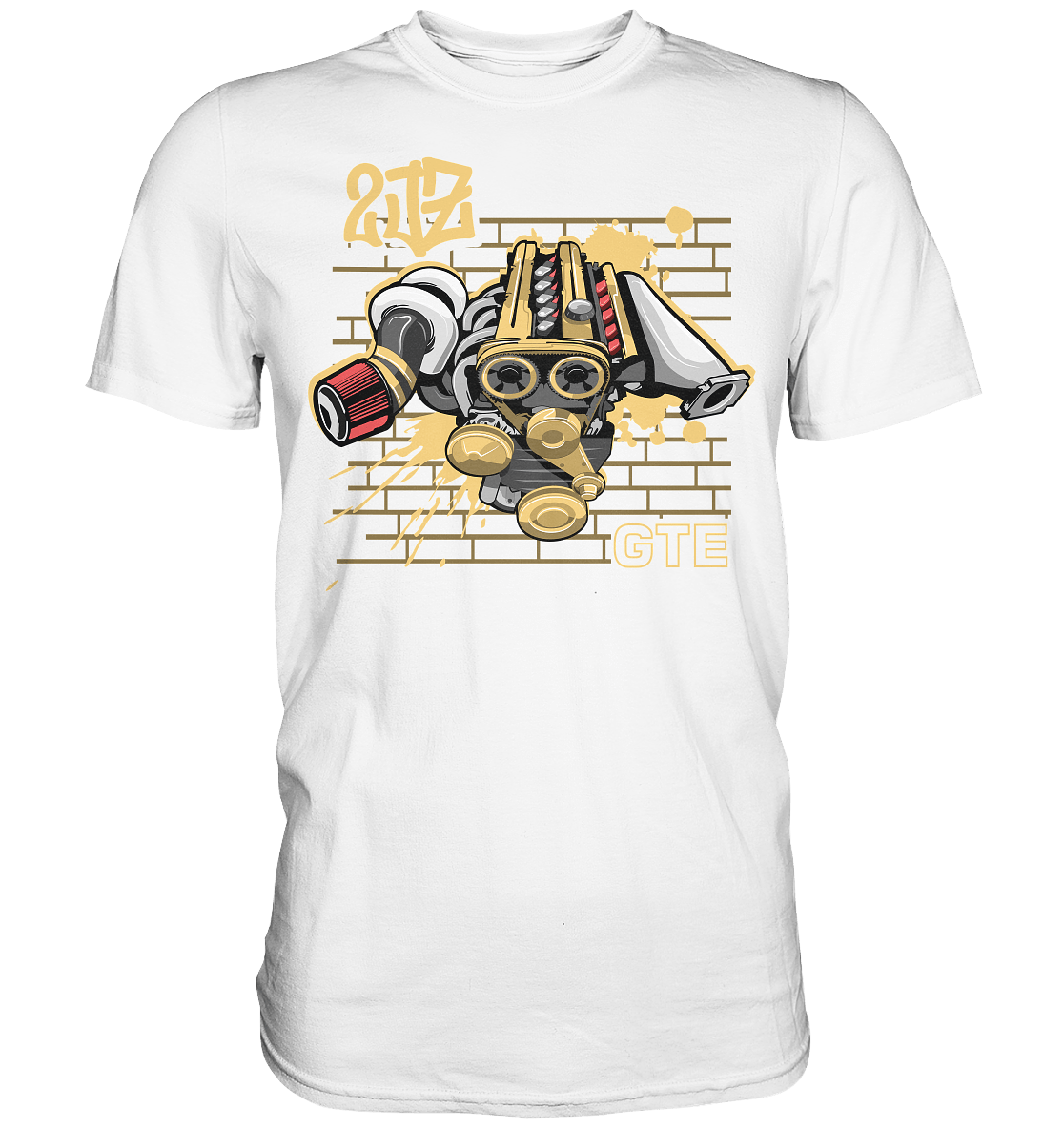 2JZ GTE - Premium Shirt - MotoMerch.de