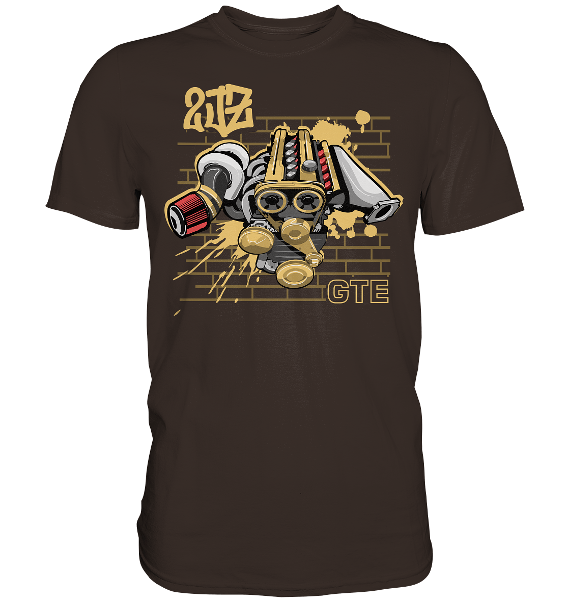 2JZ GTE - Premium Shirt - MotoMerch.de