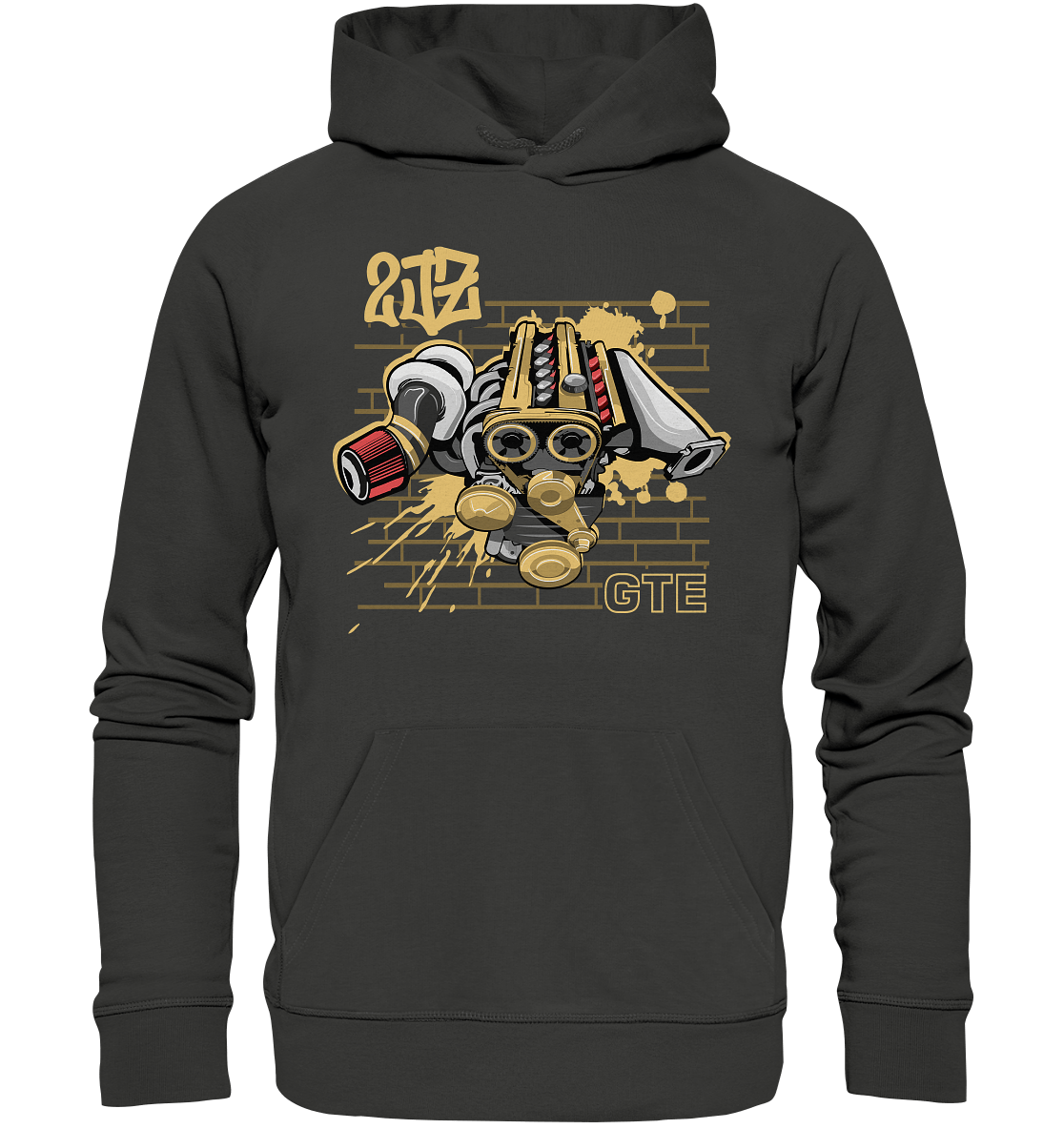2JZ GTE - Premium Unisex Hoodie - MotoMerch.de