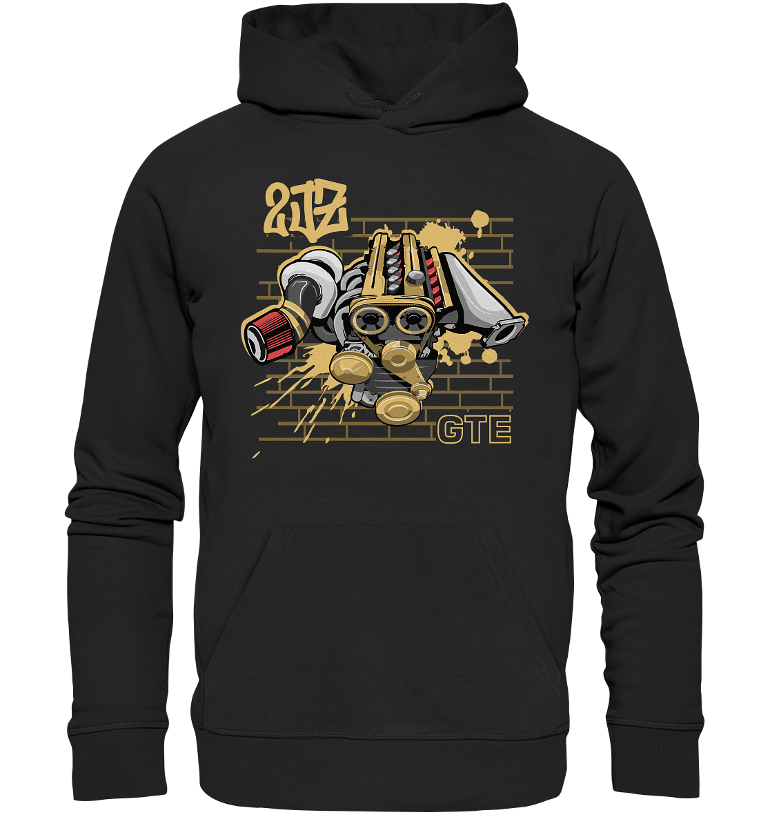 2JZ GTE - Premium Unisex Hoodie - MotoMerch.de