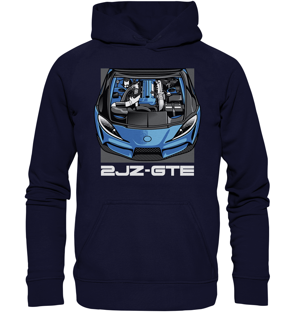 2JZ MK5 - Basic Unisex Hoodie XL - MotoMerch.de