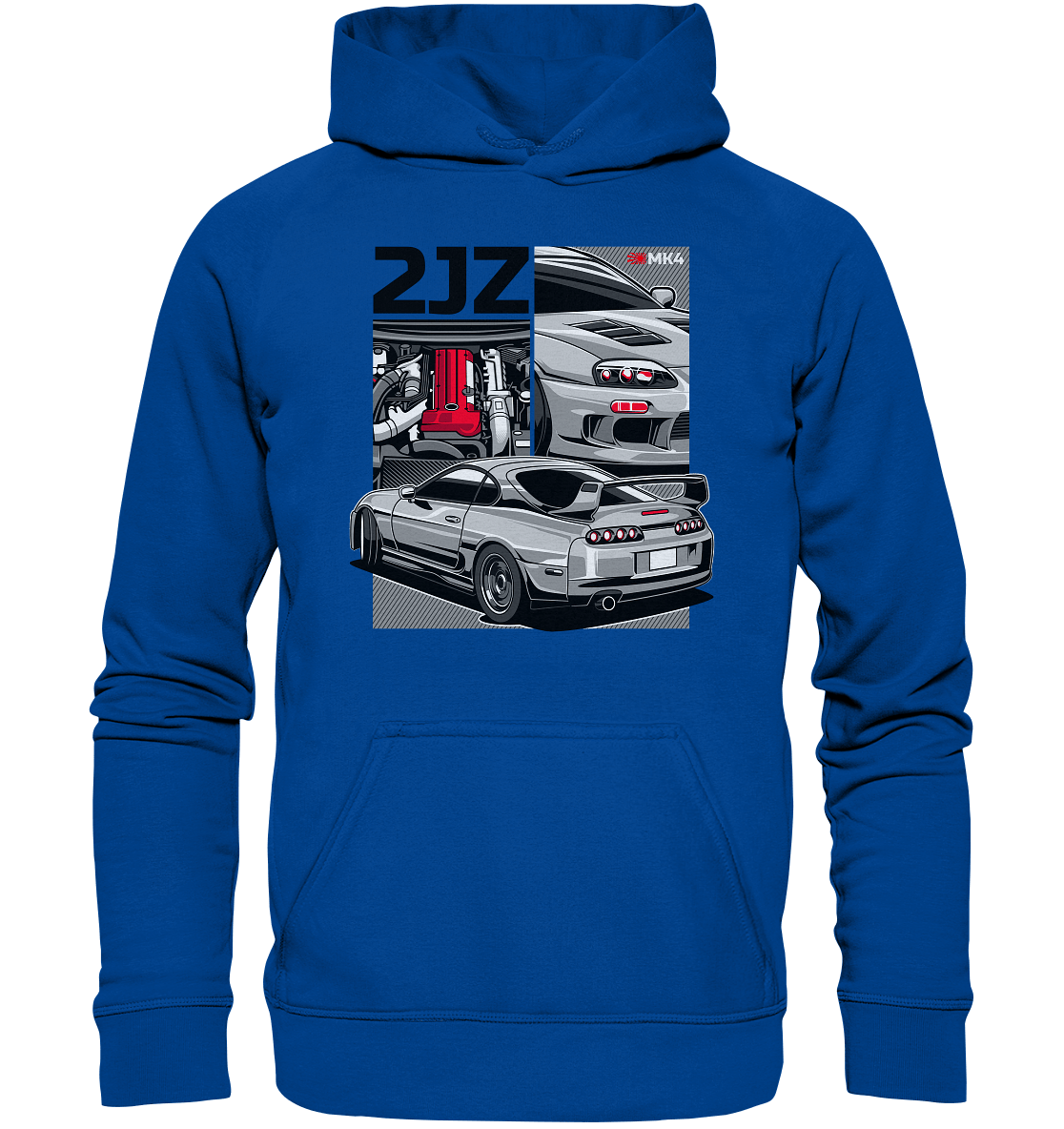 2JZ Supra - Basic Unisex Hoodie - MotoMerch.de