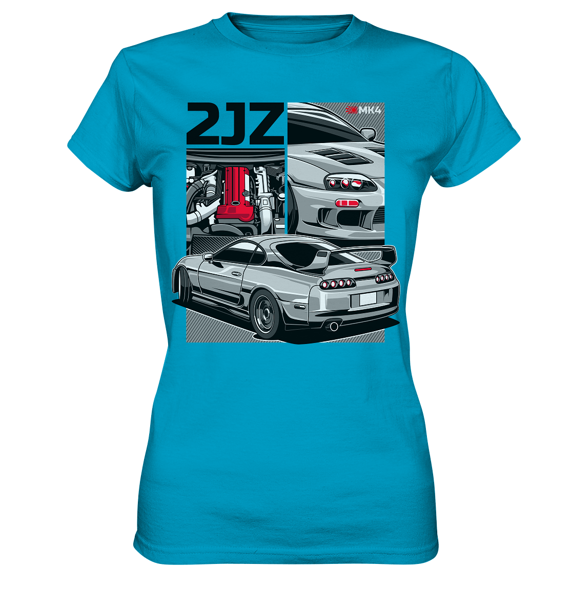 2JZ Supra - Ladies Premium Shirt - MotoMerch.de