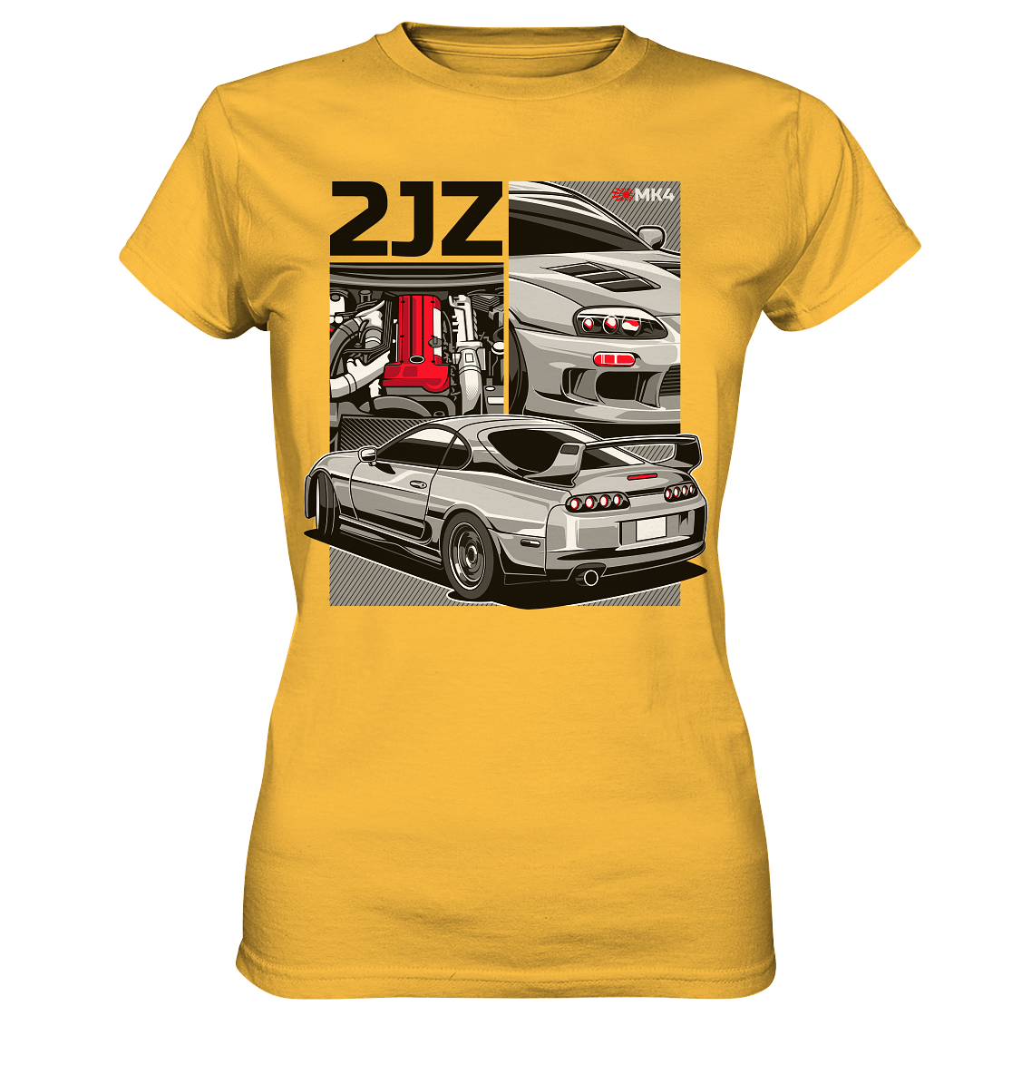 2JZ Supra - Ladies Premium Shirt - MotoMerch.de