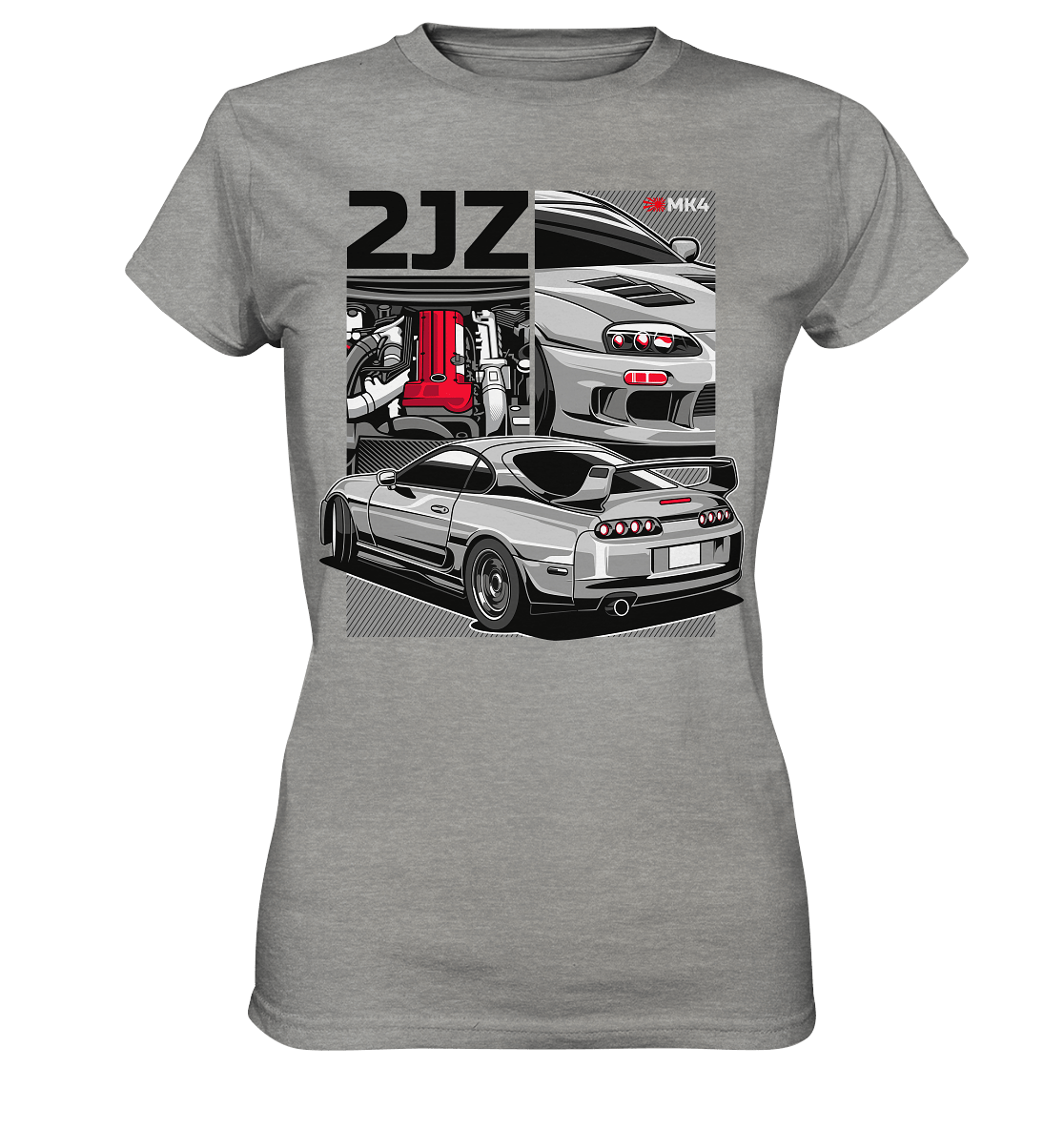2JZ Supra - Ladies Premium Shirt - MotoMerch.de