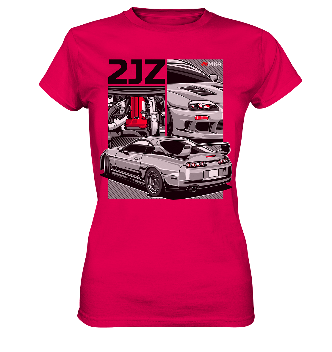 2JZ Supra - Ladies Premium Shirt - MotoMerch.de